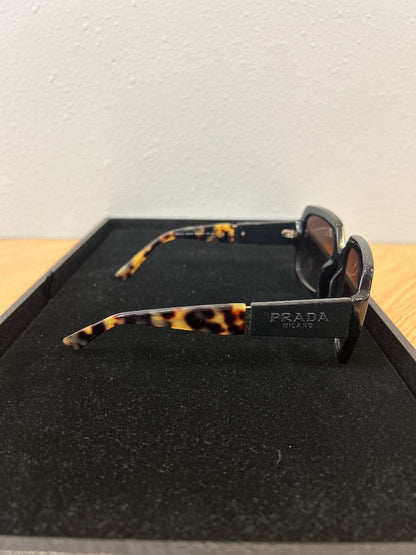 Prada  Black/Brown Square lens w./ Milano logo