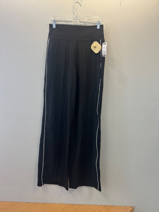 Athleta S Black Wide leg side strie