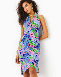 Lilly Pulitzer "Reema Sleeveless Polo" Dress