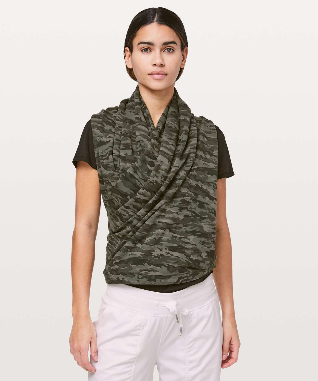 Lululemon "Vinyasa Scarf Green Camo"