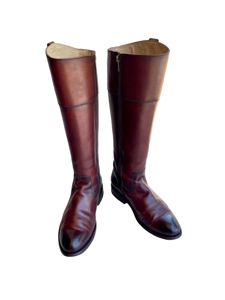 Frye jayden button tall leather boots hotsell