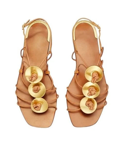 Tory Burch "Artisanal Knot Sandal"