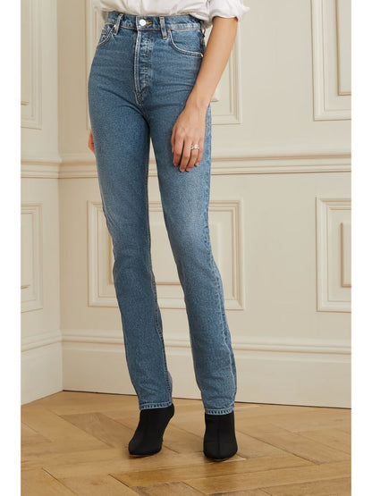 Goldsign Lawler High Rise Slim Jeans